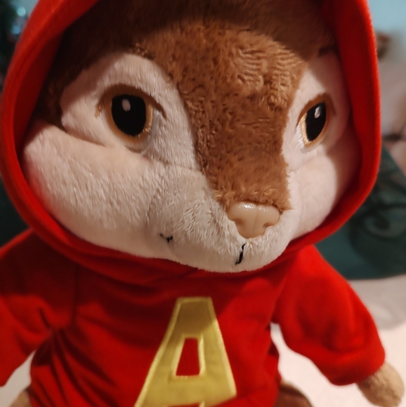 Toys | Build A Bear Alvin The Chipmunks Plush With Red Hoodie 13 Good  Condition 209 | Poshmark